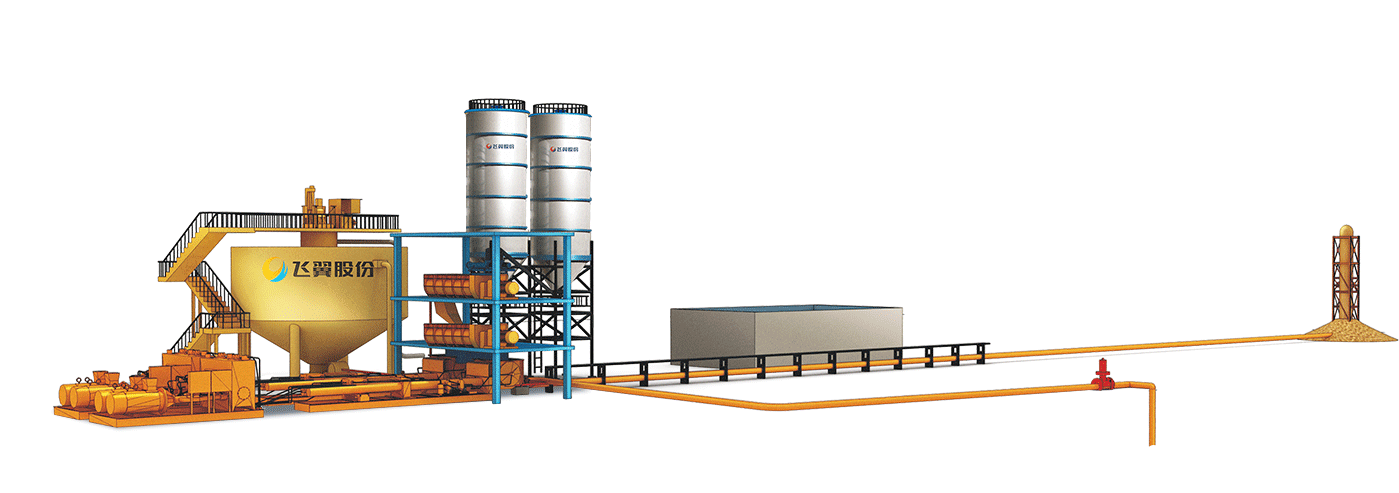 Non-coal backfill system Non-coal backfill system